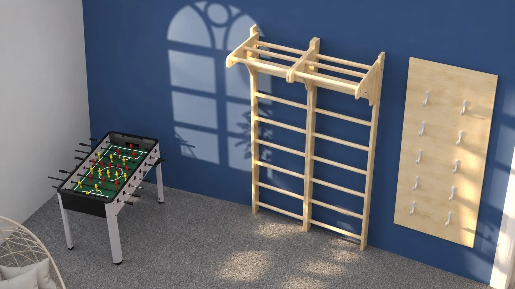 Relaxační místnost pro STRÖER Labs – detail